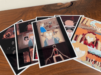 SIX GUYS. 6 x Postcard Movie Stills. Signed by Artist. Limited to 100 prints - Image 4